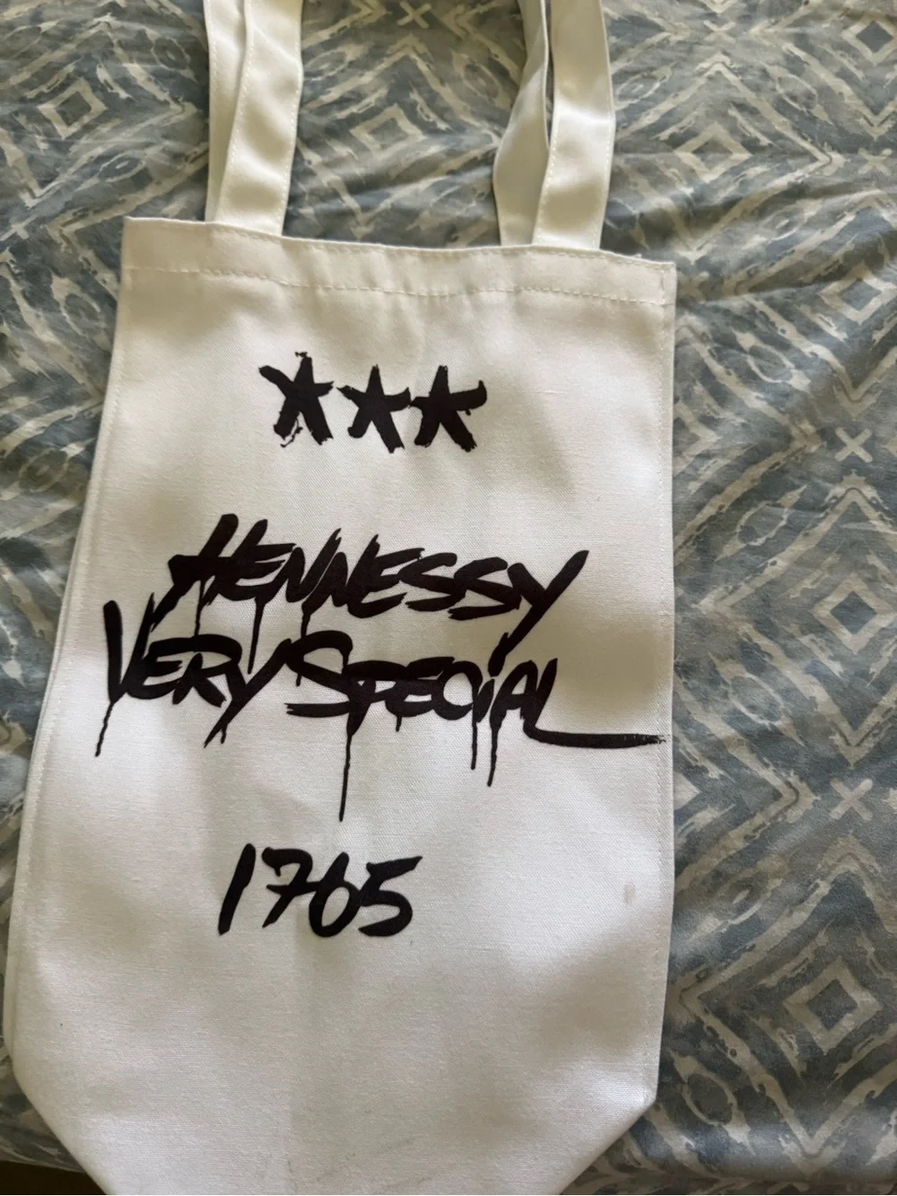 hennessy canvas tote by jon one with Multicolor Paint Splatter